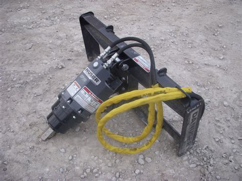 Danuser EP1020 Hex Auger Drive Unit Fits Skid Steer Quick Attach